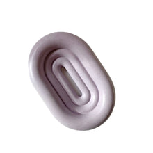 Load image into Gallery viewer, Ripple Concrete Soap Dish - Lilac